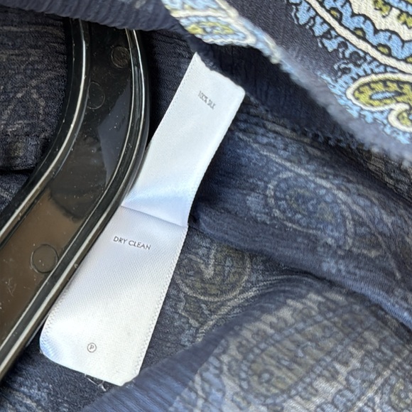 Silk Unsubscribed Romantic Blouse Size 4 - Picture 9 of 9